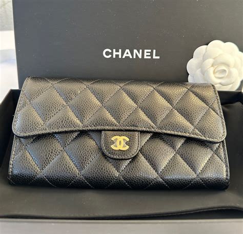 chanel long wallet price|Chanel wallet cost.